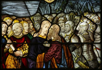 Window depicting Christ